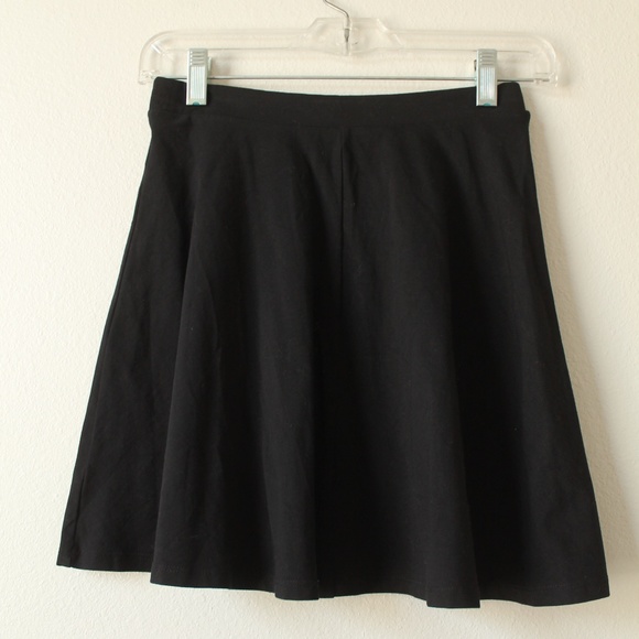 Black Skater Skirt - Picture 2 of 4